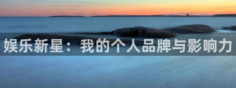 优游国际官网首页：娱乐新星：我的个人品牌与影响力